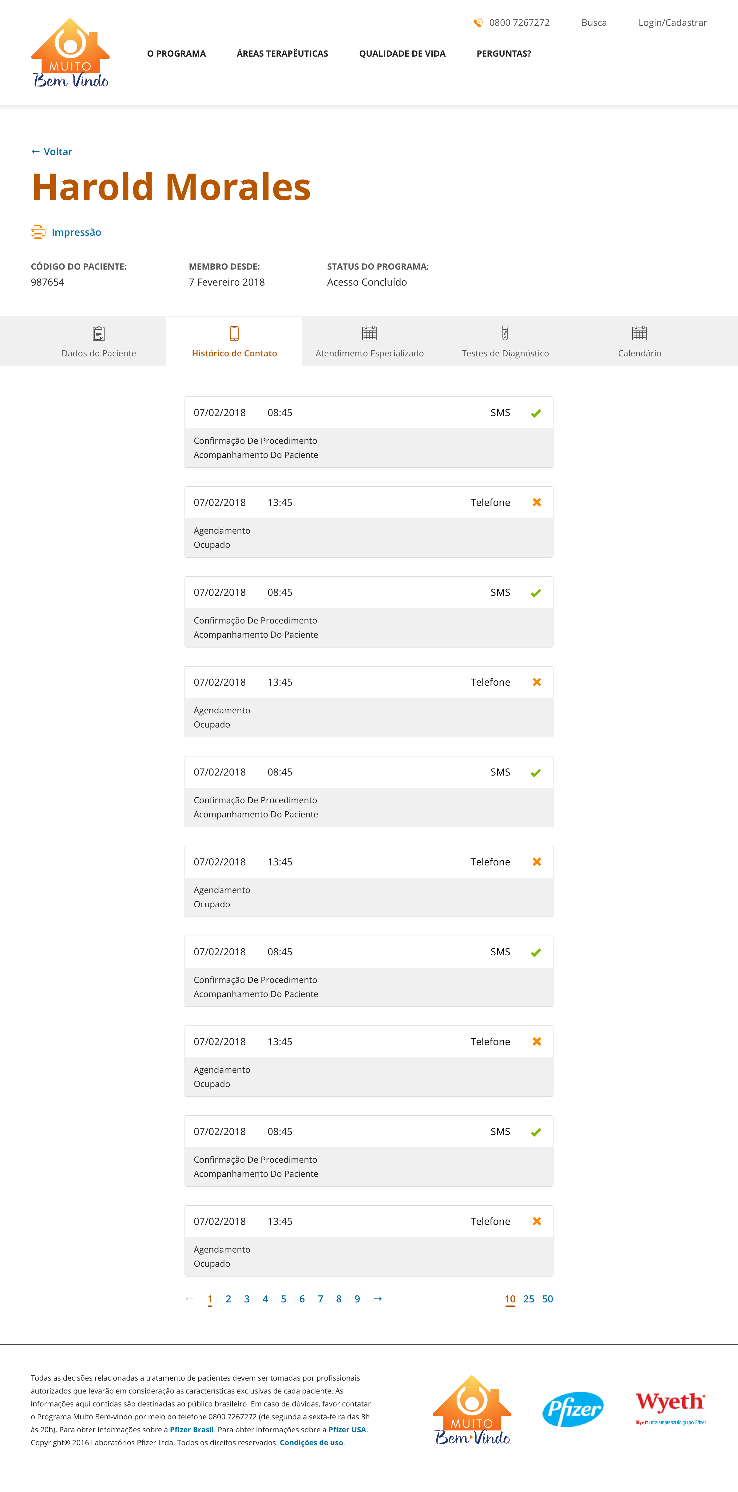 Image of the new patient area